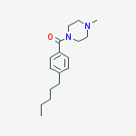 2-(6H-BENZO[C]CHROMEN-4-YLOXY)-2-METHYLPROPANOIC ACID molecular structure
