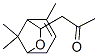 1-(2,8,8-Trimethyl-6-oxabicyclo[3.2.1]oct-2-en-7-yl)-2-propanone molecular structure