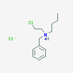 N-benzyl-N-(2-chloroethyl)butan-1-aminium chloride