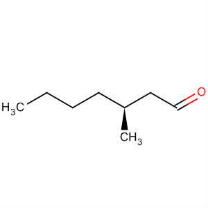 Heptanal, 3-methyl-, (S)- molecular structure