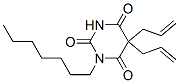 5,5-Diallyl-1-heptyl-2,4,6(1H,3H,5H)-pyrimidinetrione