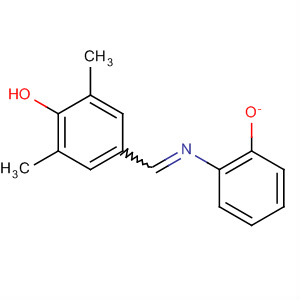 Phenol, 2,6-dimethyl-4-[(oxidophenylimino)methyl]- molecular structure
