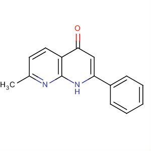 1,8-Naphthyridin-4(1H)-one, 7-methyl-2-phenyl- molecular structure