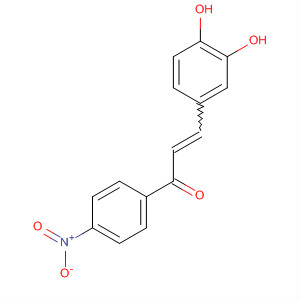 2-Propen-1-one, 3-(3,4-dihydroxyphenyl)-1-(4-nitrophenyl)- molecular structure