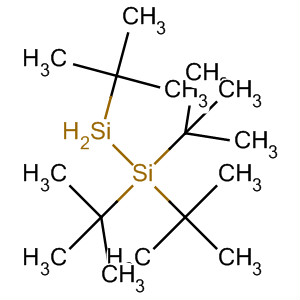 Disilane, 1,1,1,2-tetrakis(1,1-dimethylethyl)- molecular structure