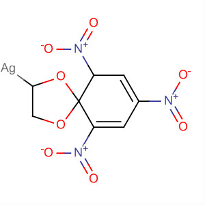 1,4-Dioxaspiro[4.5]deca-6,8-diene, 6,8,10-trinitro-, ion(1-), silver(1+)