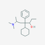 4-cyclohexyl-6-(dimethylamino)-4-phenylheptan-3-ol