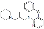 10-(2-Methyl-3-piperidinopropyl)-10H-pyrido[3,2-b][1,4]benzothiazine molecular structure