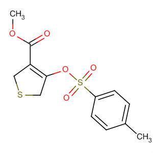 3-Thiophenecarboxylic acid,2,5-dihydro-4-[[(4-methylphenyl)sulfonyl]oxy]-, methyl ester