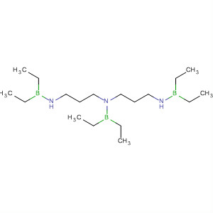 1,3-Propanediamine,N,N'-bis(diethylboryl)-N-[3-[(diethylboryl)amino]propyl]- molecular structure