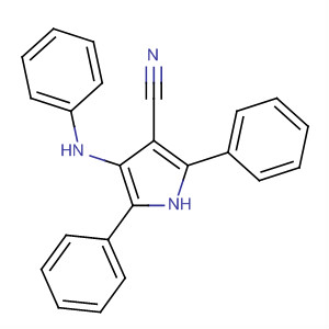 1H-Pyrrole-3-carbonitrile, 2,5-diphenyl-4-(phenylamino)-