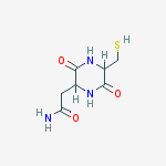 5-(MERCAPTOMETHYL)-3,6-DIOXO-2-PIPERAZINEACETAMIDE
