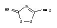 3H-1,2,4-Dithiazol-5-amine,3-imino- molecular structure