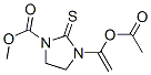 3-[1-(Acetyloxy)ethenyl]-2-thioxo-1-imidazolidinecarboxylic acid methyl ester