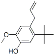 4-allyl-5-(tert-butyl)-2-methoxyphenol molecular structure