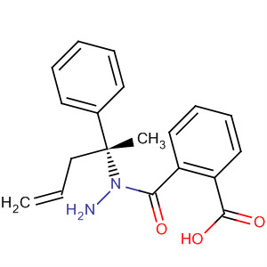 Benzoic acid, 2-[(1R)-1-methyl-1-phenyl-3-butenyl]hydrazide molecular structure