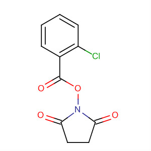 2,5-Pyrrolidinedione, 1-[(2-chlorobenzoyl)oxy]- molecular structure