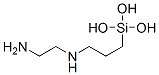 [3-[(2-aminoethyl)amino]propyl]silanetriol molecular structure