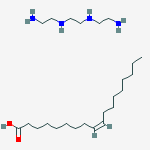 N,N-BIS(2-AMINOETHYL)ETHANE-1,2-DIAMINE; (Z)-OCTADEC-9-ENOIC ACID molecular structure