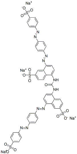 tetrasodium 5,5-(carbonyldiimino)bis[8-[[4-[(4-sulphonatophenyl)azo]phenyl]azo]naphthalene-2-sulphonate] molecular structure