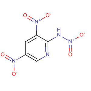 2-Pyridinamine, N,3,5-trinitro- molecular structure