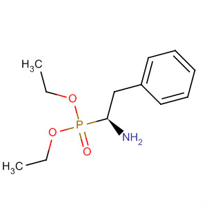 Phosphonic acid, (1-amino-2-phenylethyl)-, diethyl ester, (S)- molecular structure