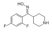 (Z)-(2,4-difluorophenyl)-4-piperidinyl-Methanone oxime