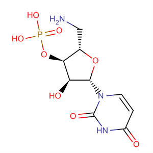 3'-Uridylic acid, 5'-amino-5'-deoxy- molecular structure