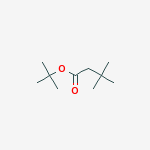 tert-butyl 3,3-dimethylbutanoate molecular structure