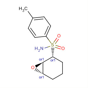 Benzenesulfonamide,4-methyl-N-(1R,2R,6S)-7-oxabicyclo[4.1.0]hept-2-yl-, rel- molecular structure