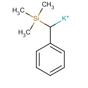 Potassium, [phenyl(trimethylsilyl)methyl]- molecular structure