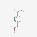 BENZENEACETIC ACID, 4-(1-HYDROXY-2-METHYLPROPYL)-