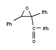 (2,3-diphenyloxiran-2-yl)(phenyl)methanone molecular structure