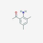 ETHANONE,1-(2-AMINO-3,5-DIMETHYLPHENYL)- molecular structure