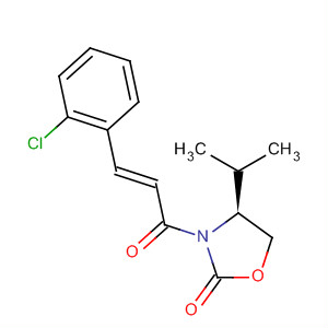2-Oxazolidinone,3-[(2E)-3-(2-chlorophenyl)-1-oxo-2-propenyl]-4-(1-methylethyl)-, (4S)-