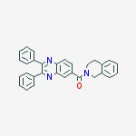 6-(3,4-dihydroisoquinolin-2(1H)-ylcarbonyl)-2,3-diphenylquinoxaline