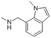 N-methyl-(1-methyl-1H-indol-7-yl)methylamine molecular structure