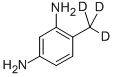 2,4-DIAMINOTOLUENE-ALPHA,ALPHA,ALPHA-D3 molecular structure