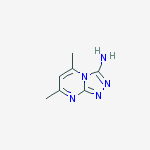 5,7-dimethyl-[1,2,4]triazolo[4,3-a]pyrimidin-3-amine molecular structure