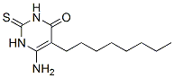 6-amino-2,3-dihydro-5-octyl-2-thioxo-1H-pyrimidin-4-one
