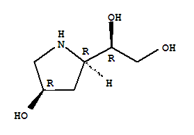 1,2-Ethanediol,1-[(2R,4R)-4-hydroxy-2-pyrrolidinyl]-, (1R)-