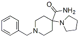 1-(Phenylmethyl)-4-(pyrrolidin-1-yl)-4-piperidinecarboxamide
