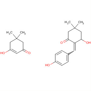2-Cyclohexen-1-one,2,2'-[(4-hydroxyphenyl)methylene]bis[3-hydroxy-5,5-dimethyl- molecular structure