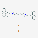 N,N,N',N'-tetramethyl-N,N'-bis[4-(2-methylspiro[5.5]undec-1-yl)butan-2-yl]hexane-1,6-diaminium dibromide