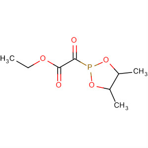 1,3,2-Dioxaphospholane-2-acetic acid, 4,5-dimethyl-, ethyl ester,2-oxide molecular structure