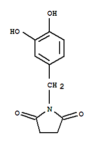 2,5-Pyrrolidinedione,1-[(3,4-dihydroxyphenyl)methyl]-