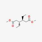 HEXANEDIOIC ACID DIETHYL-,DIMETHYL ESTER molecular structure