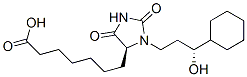 [R-(R*,S*)]-3-(3-cyclohexyl-3-hydroxypropyl)-2,5-dioxoimidazolidine-4-heptanoic acid