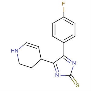 2H-Imidazole-2-thione, 4-(4-fluorophenyl)-1,3-dihydro-5-(4-pyridinyl)-