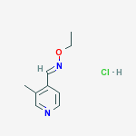 N-ETHOXY-1-(3-METHYL(PYRIDIN-4-YL))METHANIMINE HCL molecular structure